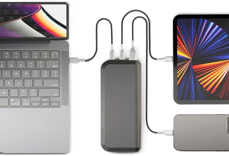 Renoverad Cygnett ChargeUp Pro 25K mAh Laptop Power Bank - Reebelo Sverige