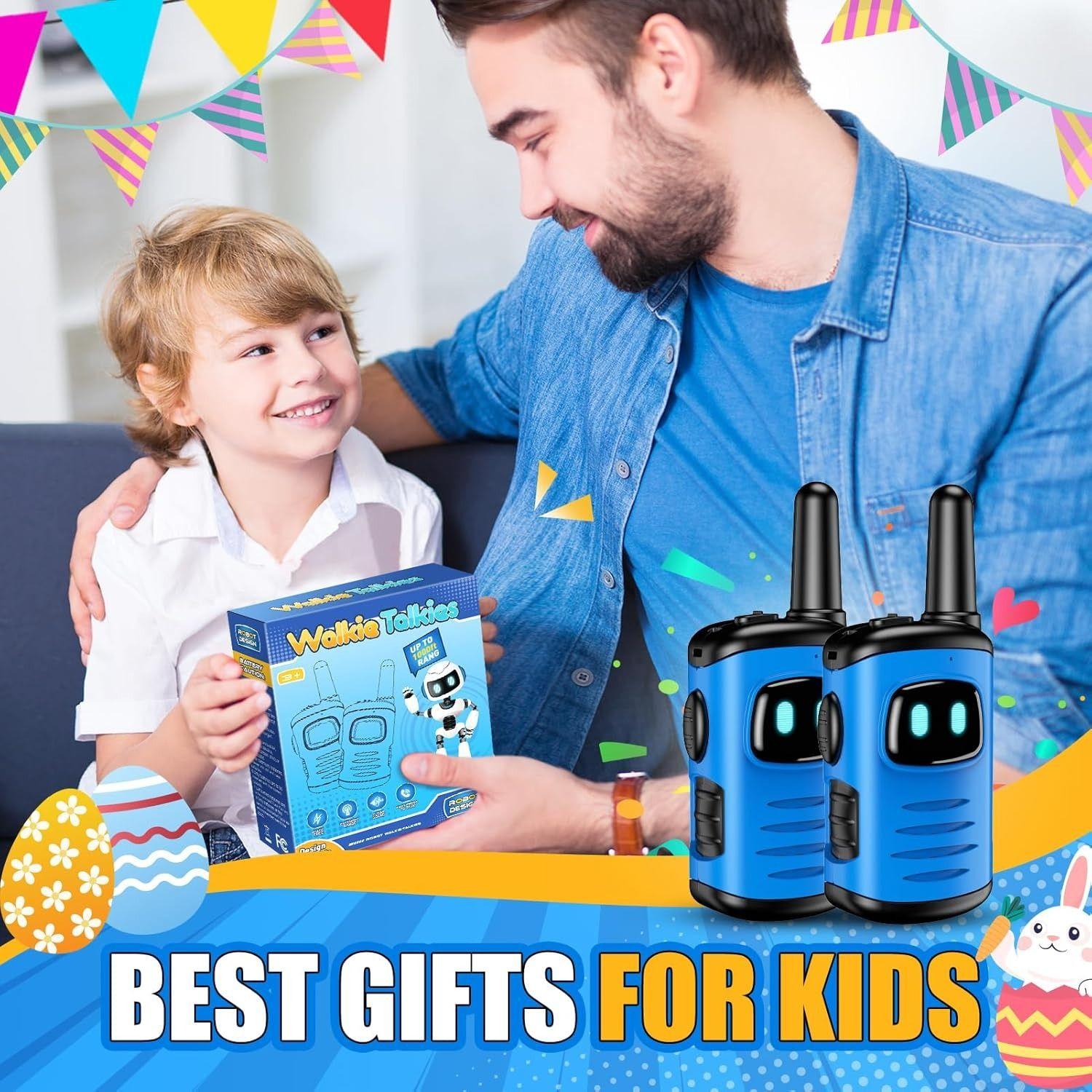 Renoverad DASTION-99 Walkie Talkies Toys for Kids 2 Pack - Reebelo Sverige