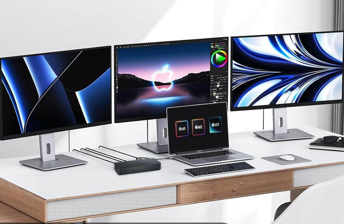Renoverad Dell Universal Docking Station D6000S Ethernet  - Reebelo Sverige
