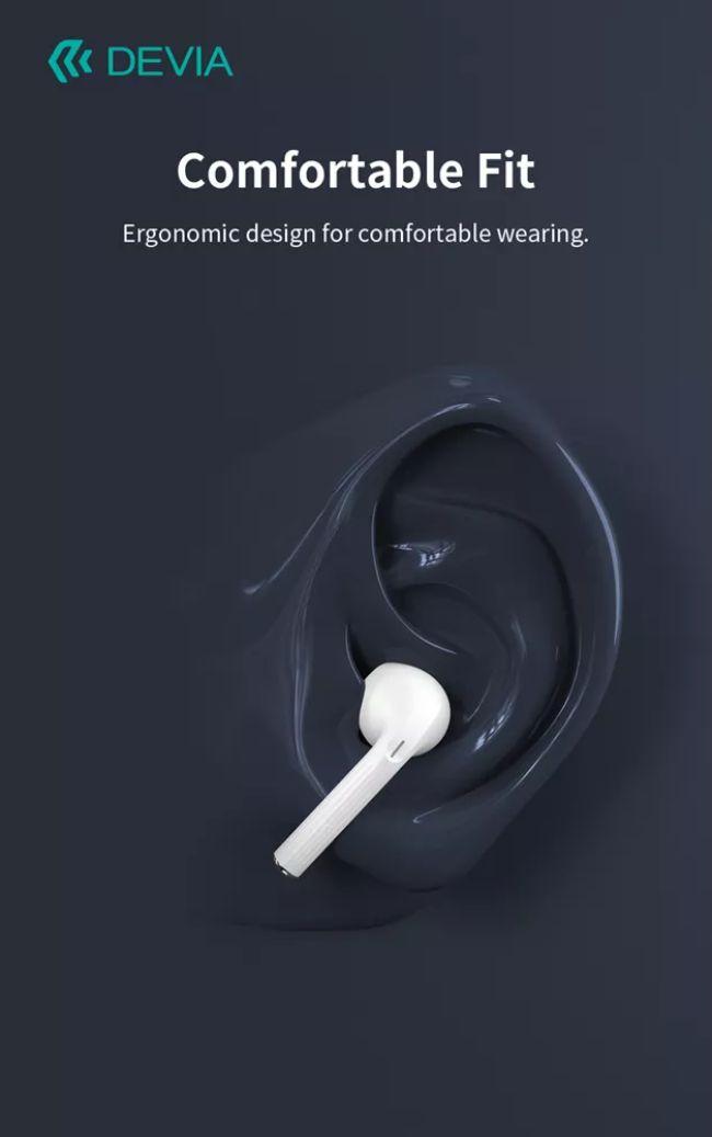 Renoverad Devia EM053 Airbuds True Wireless Earphone - Reebelo Sverige
