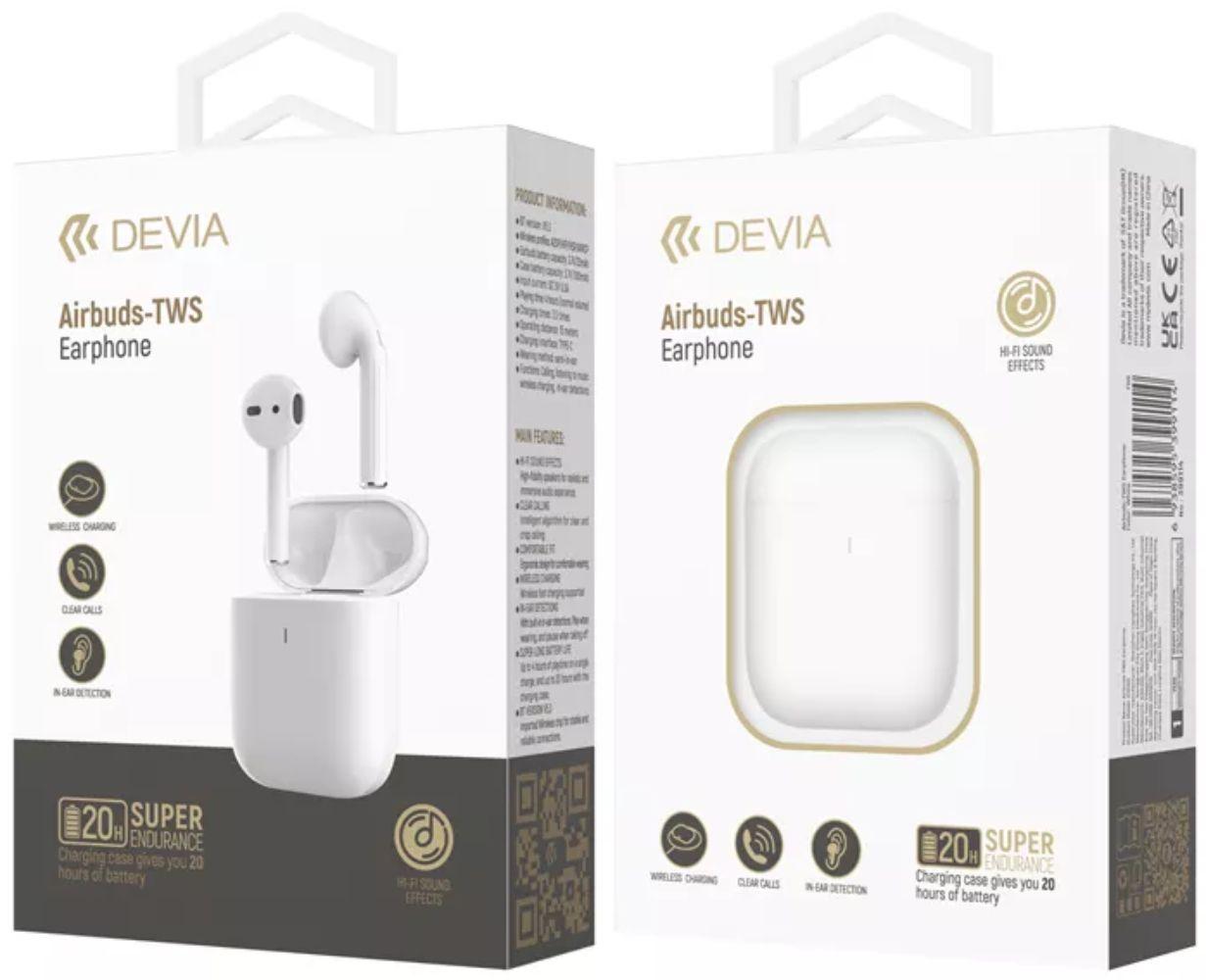 Renoverad Devia EM053 Airbuds True Wireless Earphone - Reebelo Sverige