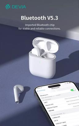 Renoverad Devia EM053 Airbuds True Wireless Earphone - Reebelo Sverige