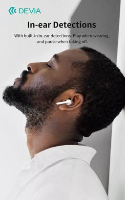 Renoverad Devia EM053 Airbuds True Wireless Earphone - Reebelo Sverige