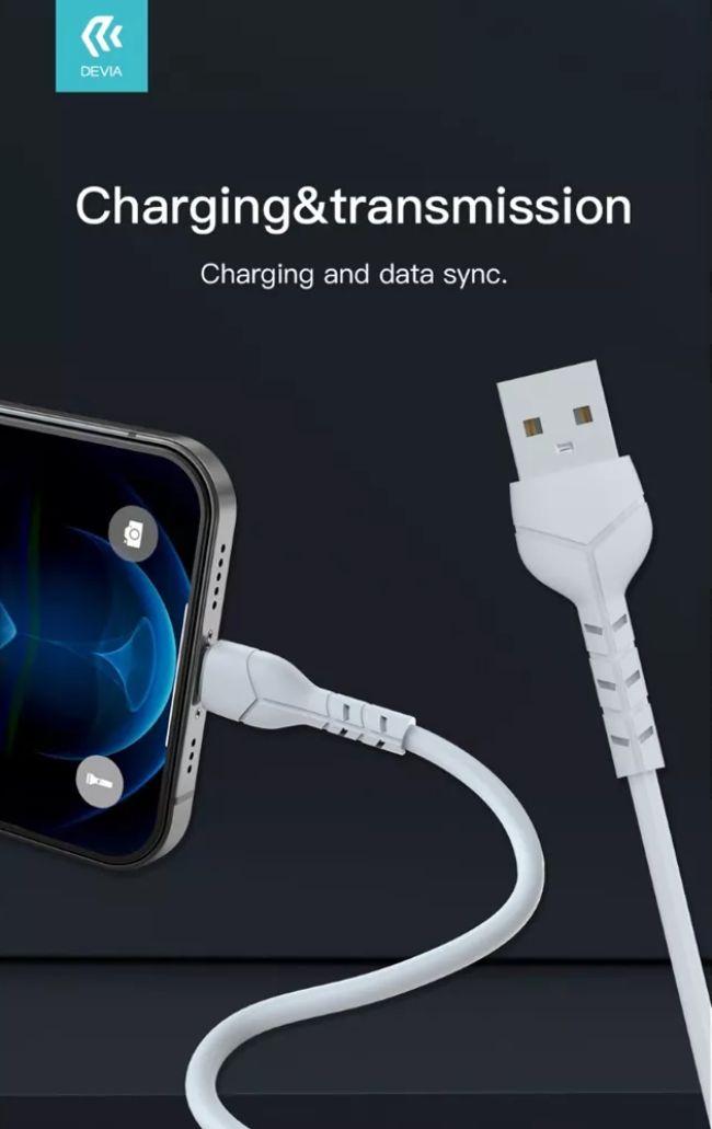 Renoverad Devia Kintone Cable V2 Charging Cable for Type-C (1m) - Reebelo Sverige