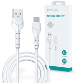 Renoverad Devia Kintone Cable V2 Charging Cable for Type-C (1m) - Reebelo Sverige