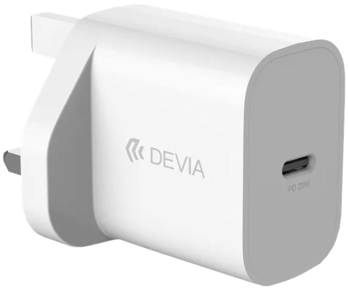 Renoverad Devia Smart Series PD Quick Charger (UK / 20W / V2) - Reebelo Sverige