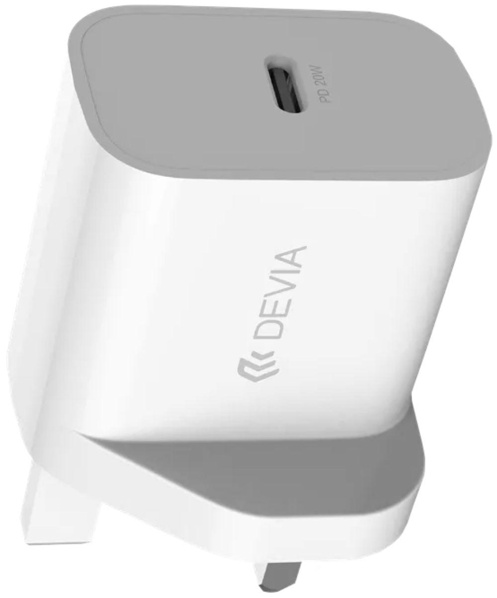 Renoverad Devia Smart Series PD Quick Charger (UK / 20W / V2) - Reebelo Sverige