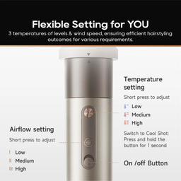 Renoverad Dreame AirStyle 5-in-1 Hair Drying & Styling Tool Kit - Reebelo Sverige