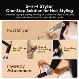 Renoverad Dreame AirStyle 5-in-1 Hair Drying & Styling Tool Kit - Reebelo Sverige