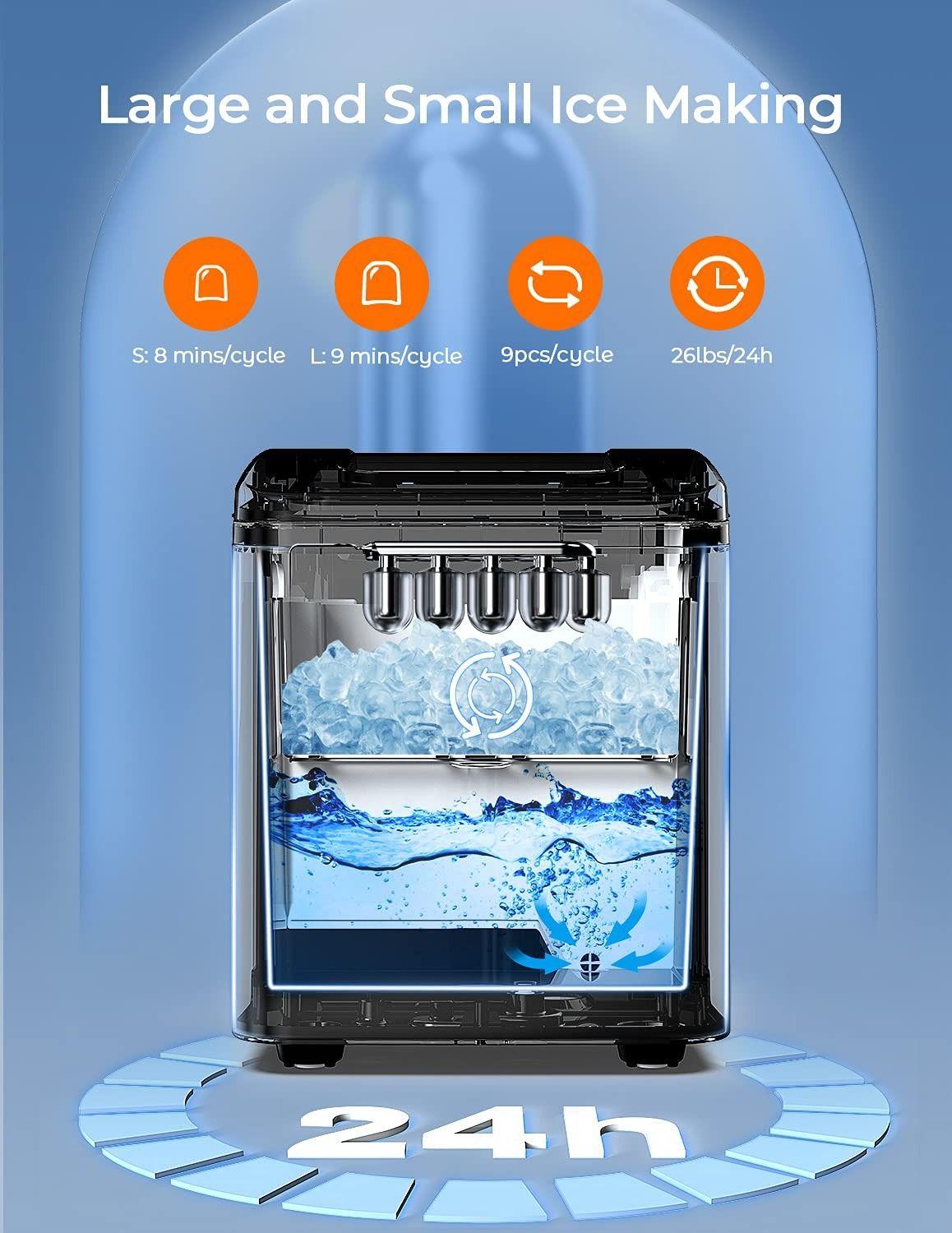 Renoverad Dreamiracle Portable Ice Maker Machine - Reebelo Sverige