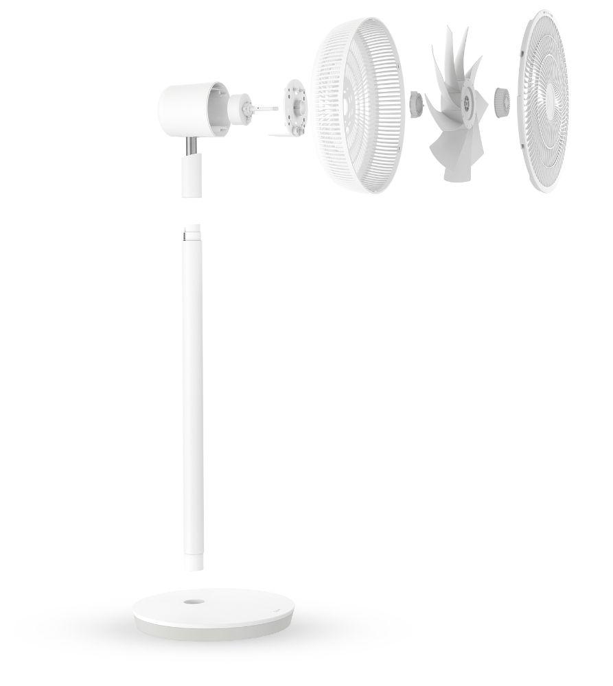 Renoverad Duux Whisper Essence Stand Fan - Reebelo Sverige