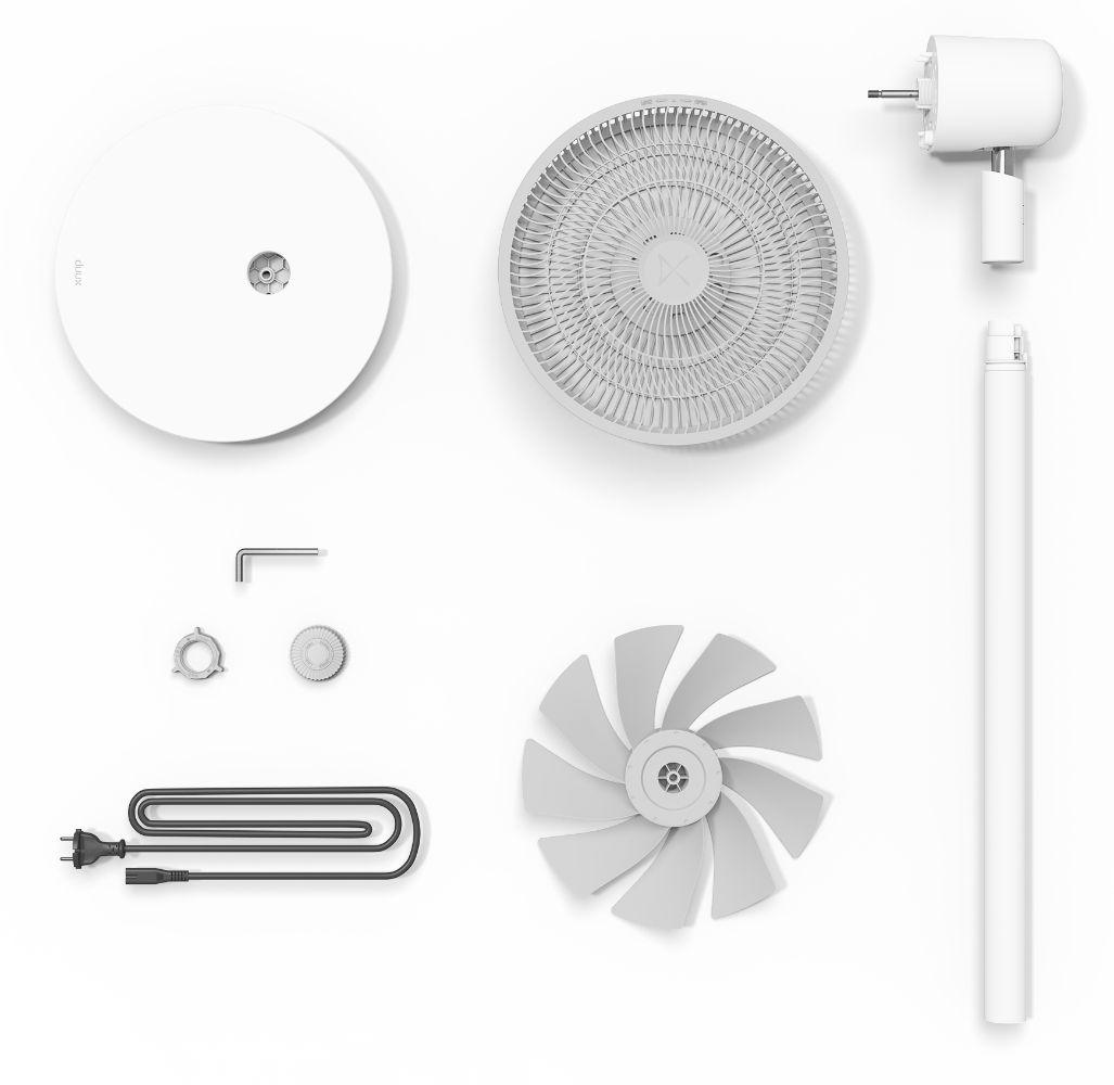 Renoverad Duux Whisper Essence Stand Fan - Reebelo Sverige