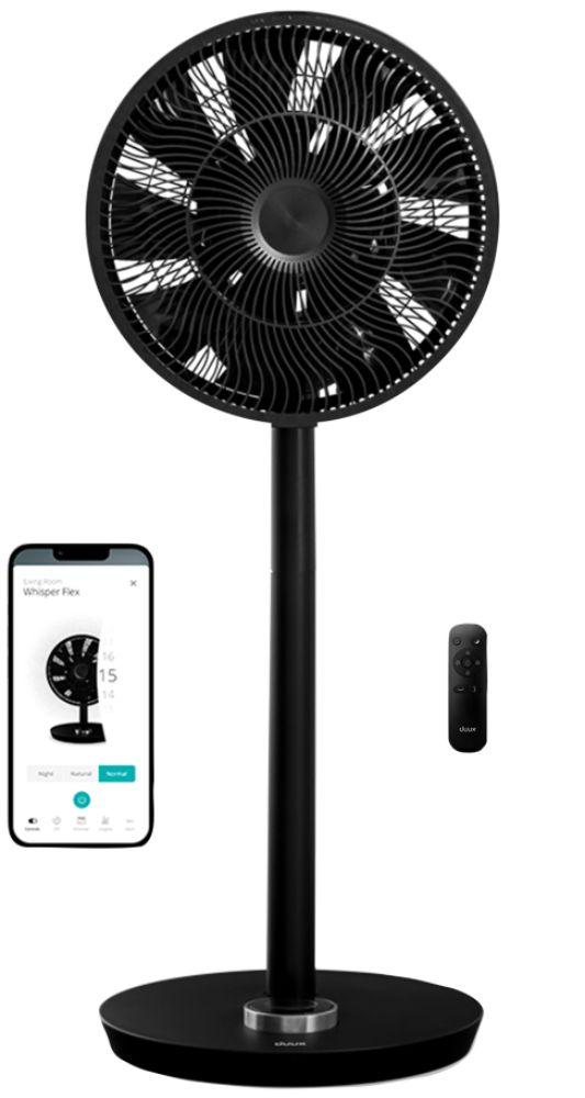 Renoverad Duux Whisper Flex Smart Stand Fan - Reebelo Sverige