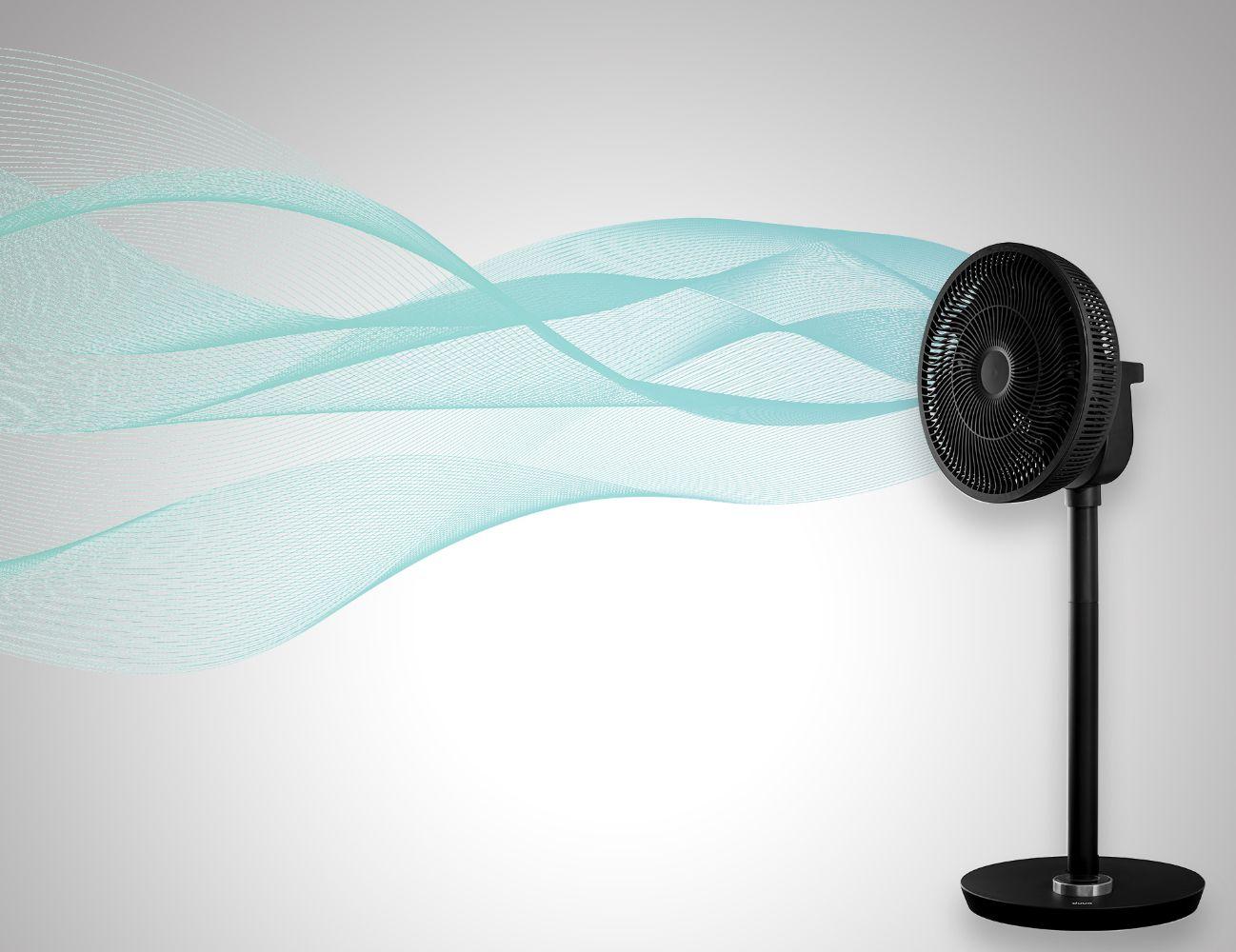 Renoverad Duux Whisper Flex Smart Stand Fan - Reebelo Sverige