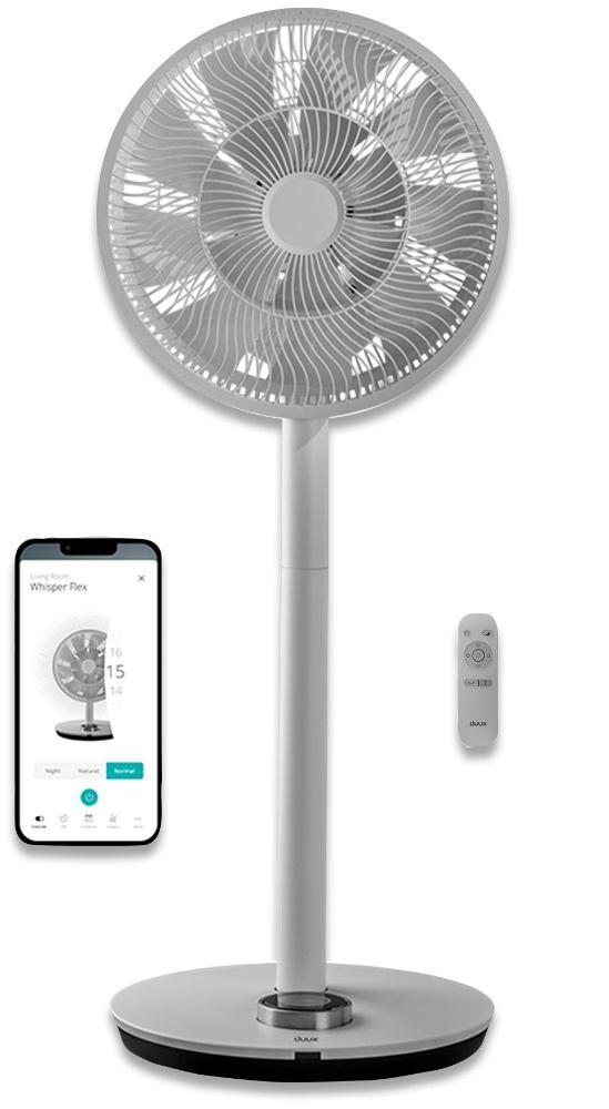 Renoverad Duux Whisper Flex Smart Stand Fan - Reebelo Sverige