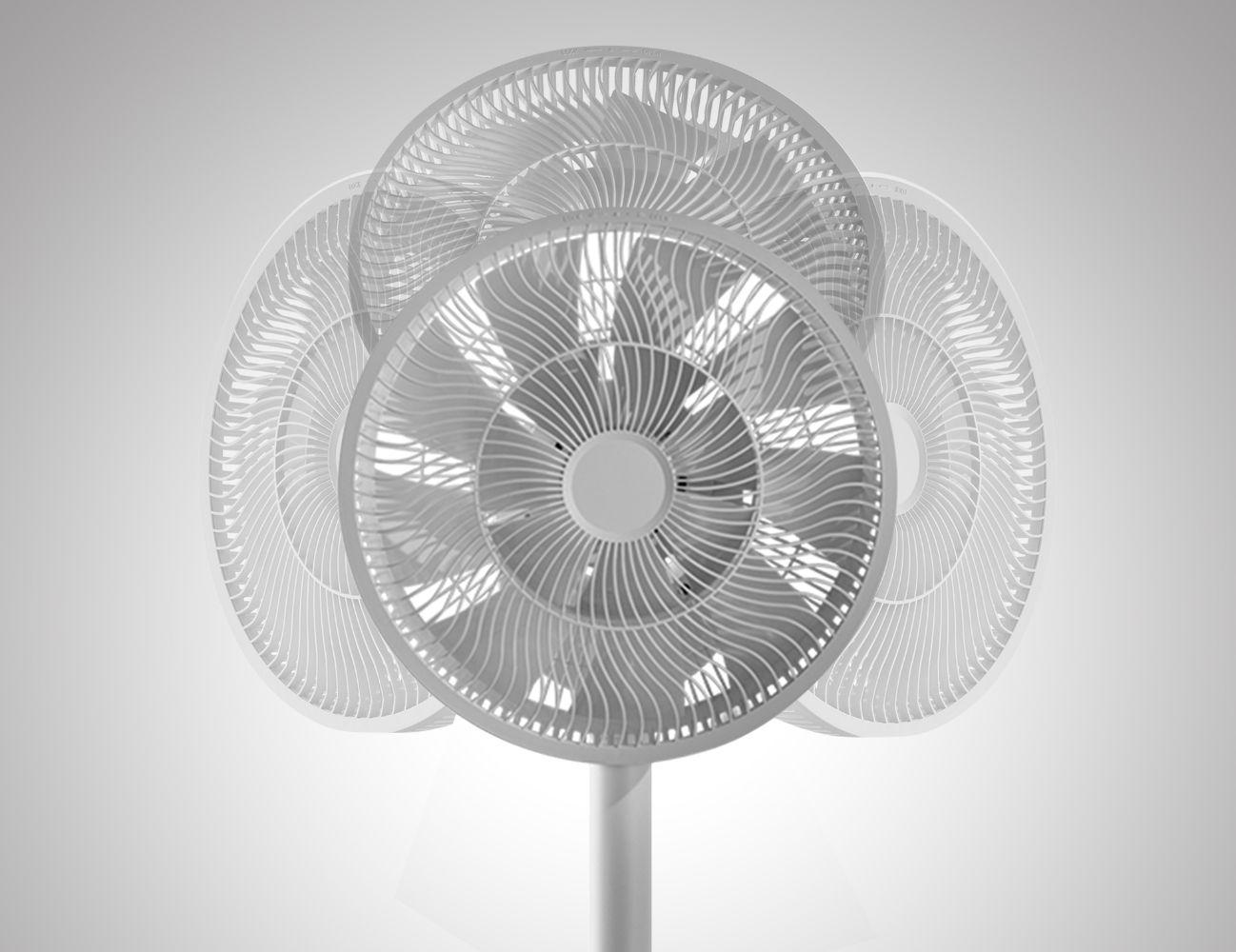 Renoverad Duux Whisper Flex Smart Stand Fan - Reebelo Sverige
