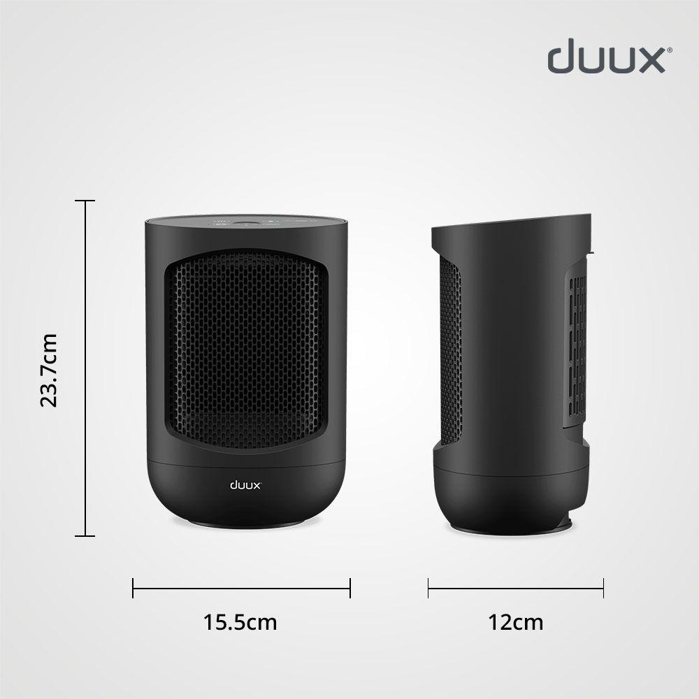Renoverad Duux Zone Personal Fan Heater - Reebelo Sverige