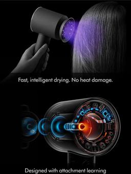 Renoverad Dyson Supersonic HD16 Nural Hair Dryer - Reebelo Sverige