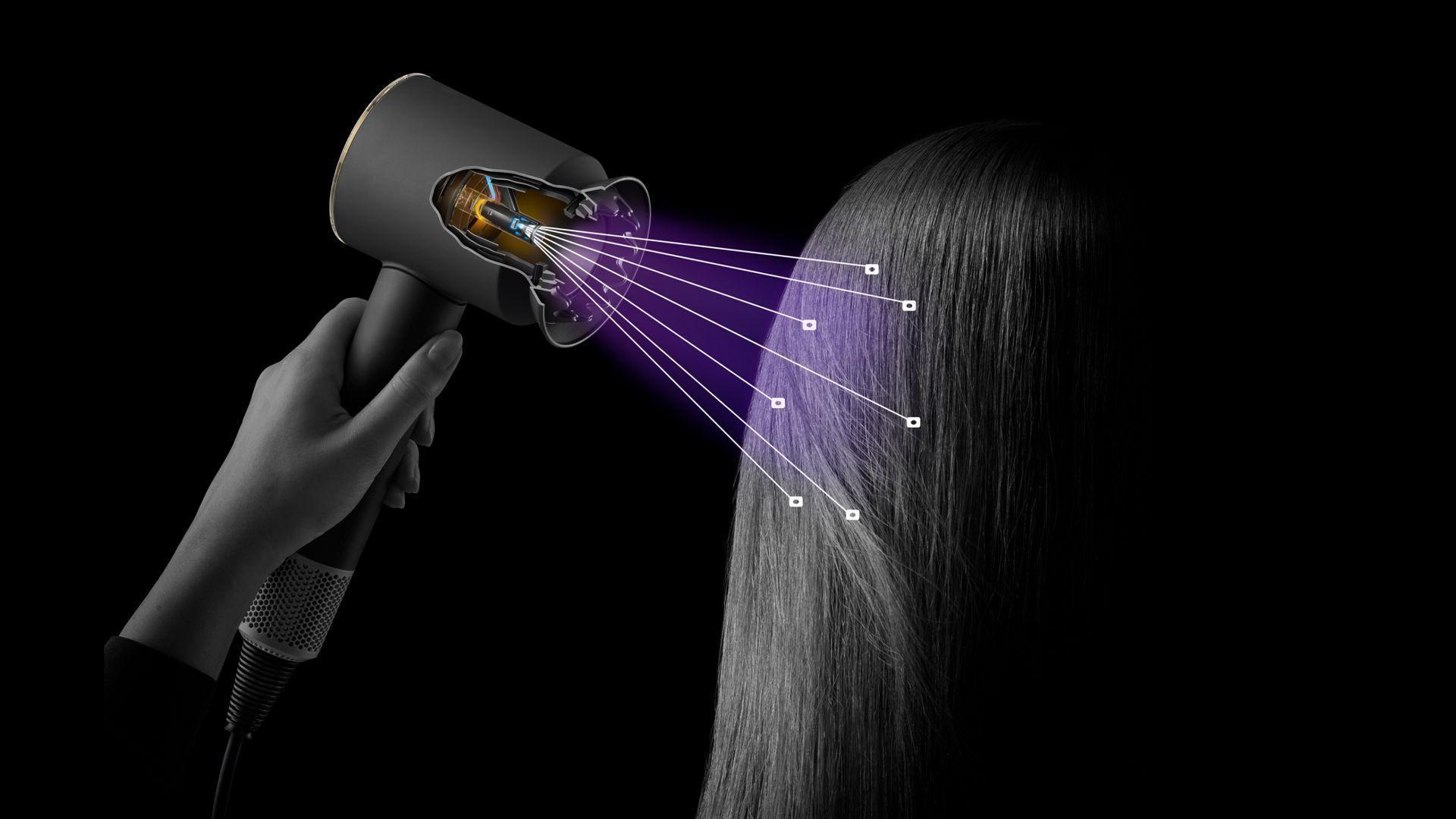 Renoverad Dyson Supersonic HD16 Nural Hair Dryer - Reebelo Sverige