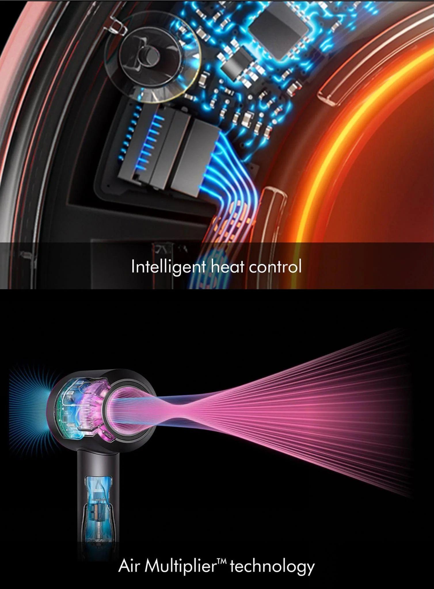 Renoverad Dyson Supersonic Nural™ Intelligent Hair Dryer - Reebelo Sverige