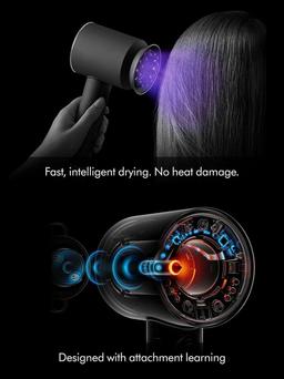 Renoverad Dyson Supersonic Nural™ Intelligent Hair Dryer - Reebelo Sverige