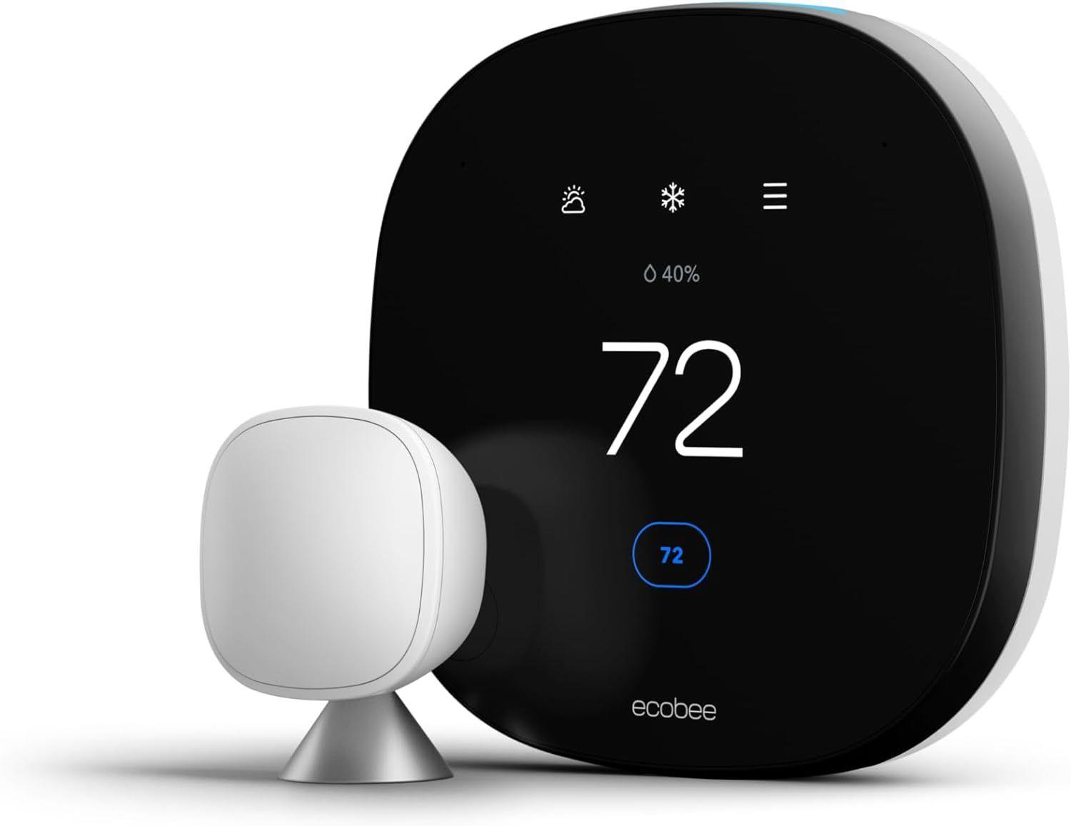 Renoverad ecobee Smart Thermostat with Smart Sensor - Reebelo Sverige