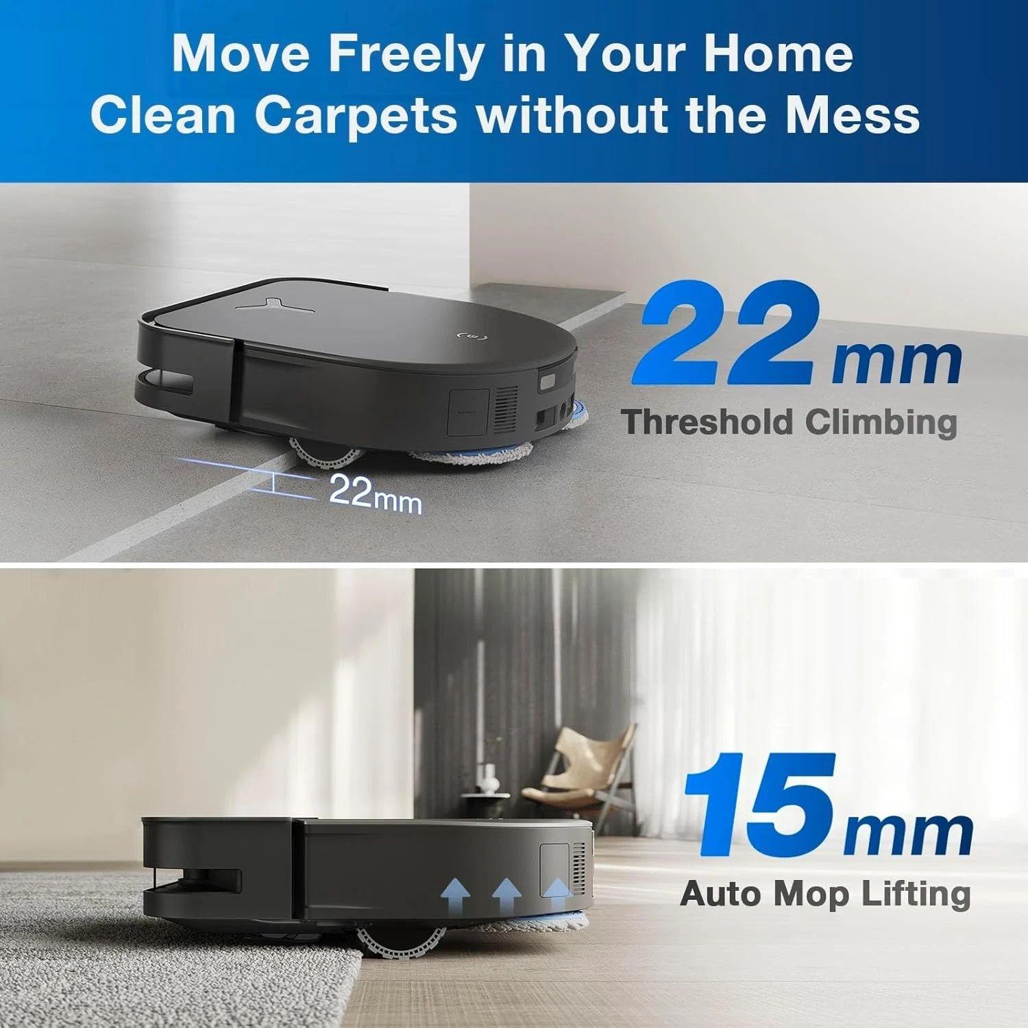 Renoverad Ecovacs Deebot X5 Omni Vacuum Robot and Mop - Reebelo Sverige