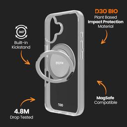 Renoverad EFM Alta with D3O Bio Phone Case for iPhone 16 Plus - Reebelo Sverige