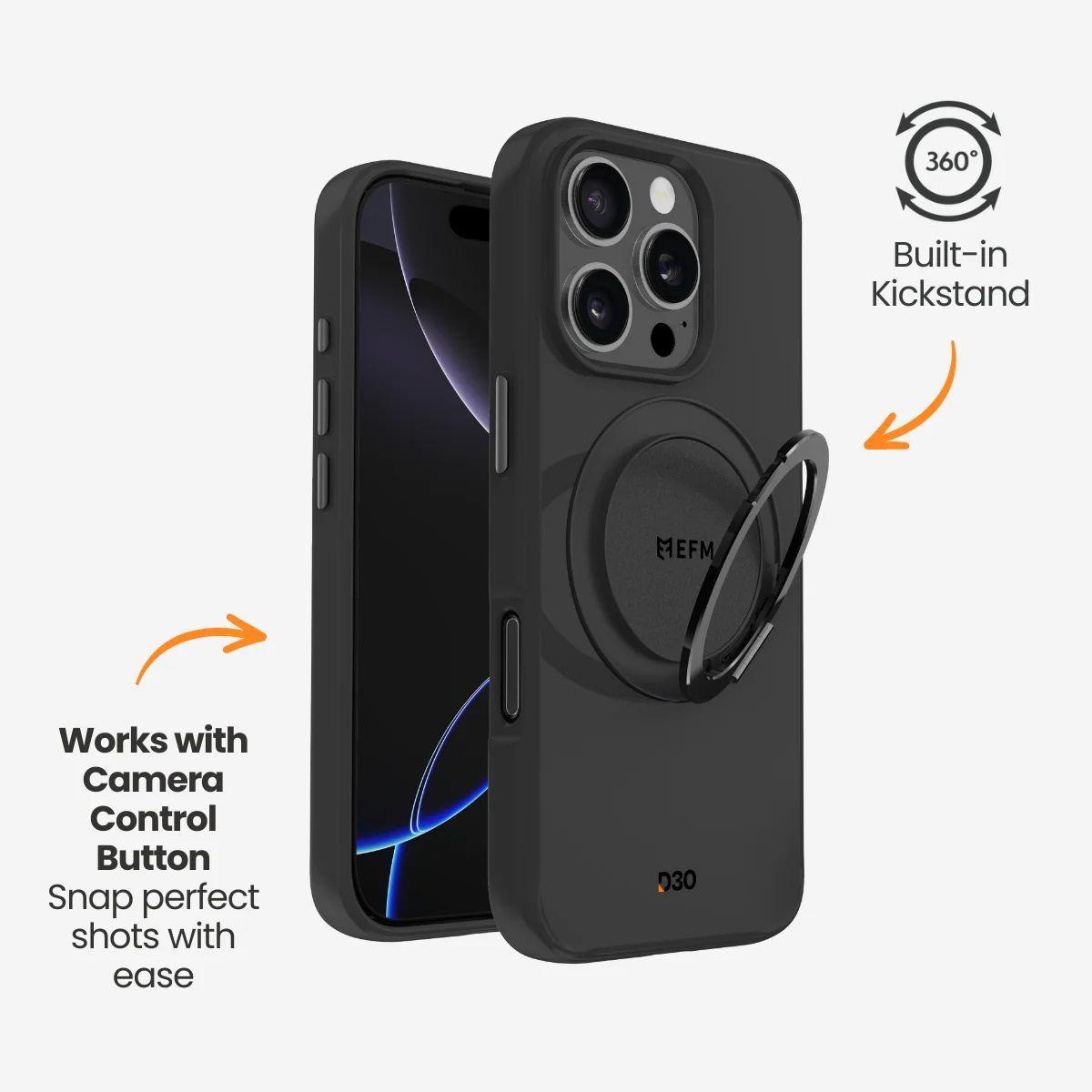 Renoverad EFM Alta with D3O Bio Phone Case for iPhone 16 Pro - Reebelo Sverige