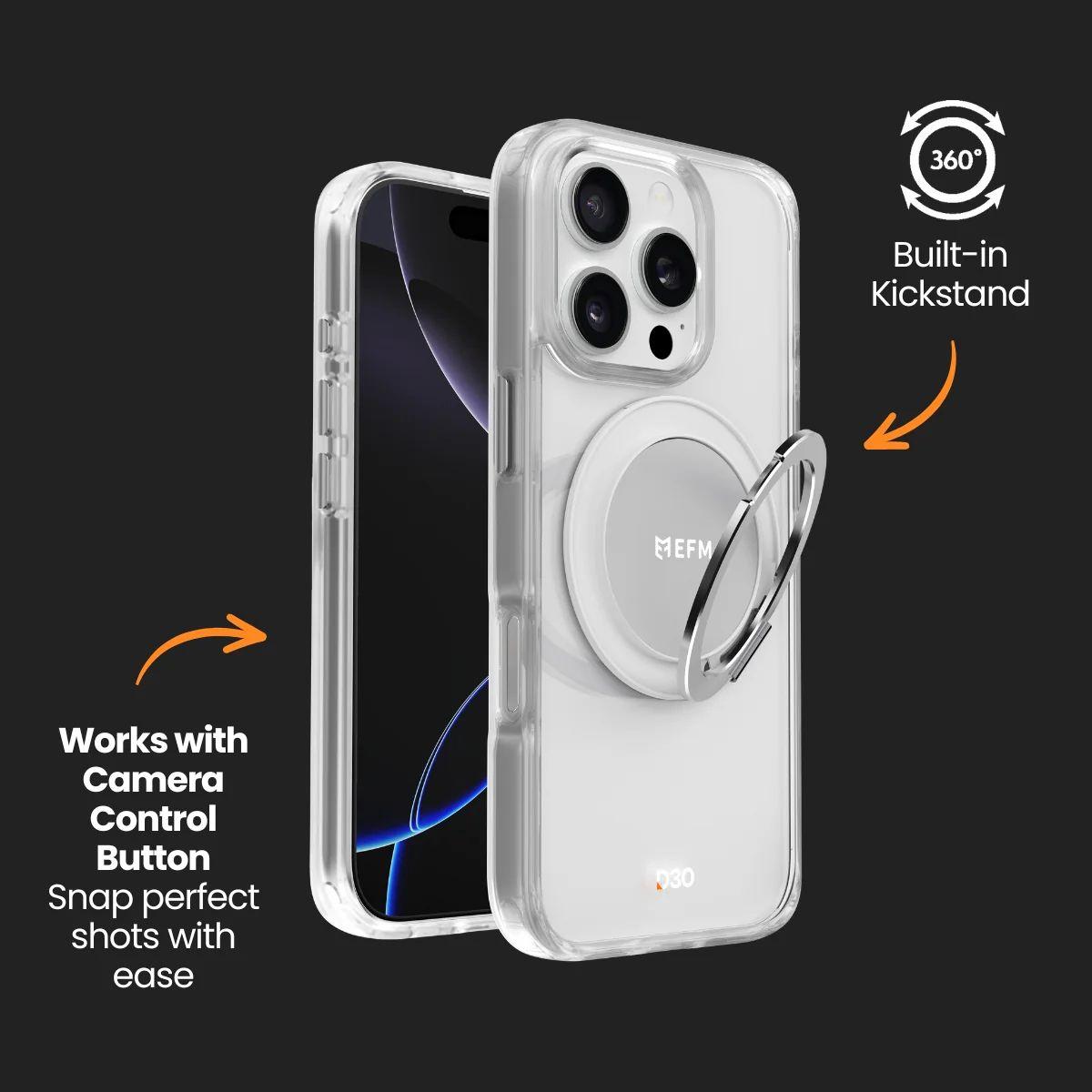 Renoverad EFM Alta with D3O Bio Phone Case for iPhone 16 Pro - Reebelo Sverige