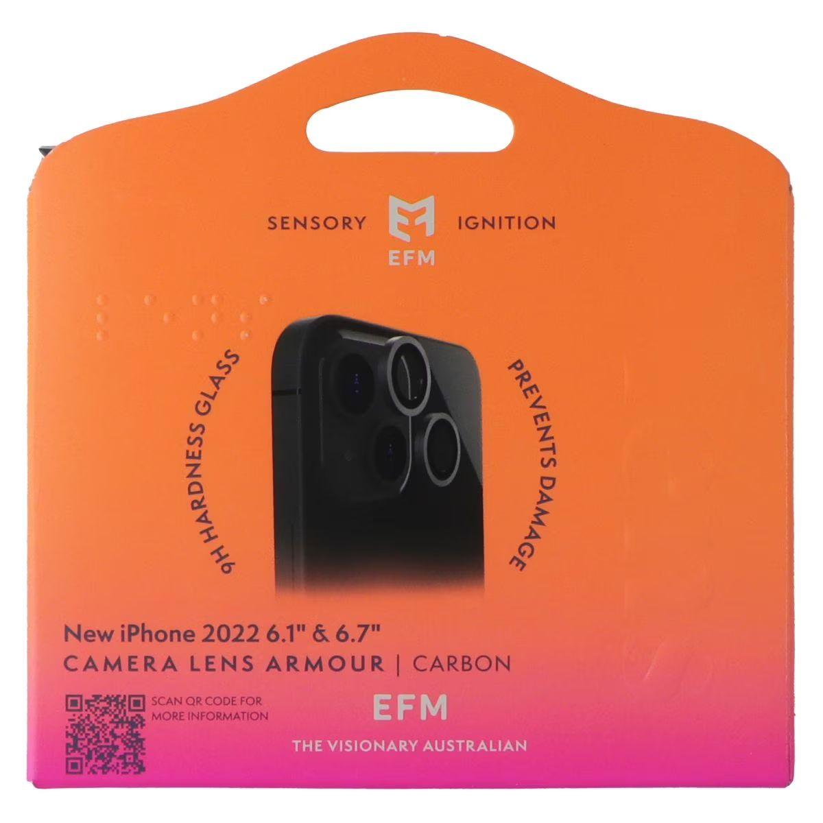 Renoverad EFM Camera Lens Armour for iPhone 14 / 14 Plus - Reebelo Sverige