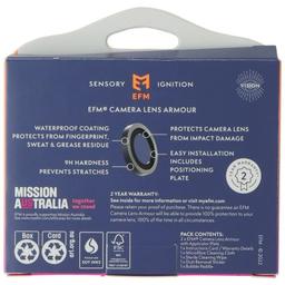 Renoverad EFM Camera Lens Armour for iPhone 14 / 14 Plus - Reebelo Sverige
