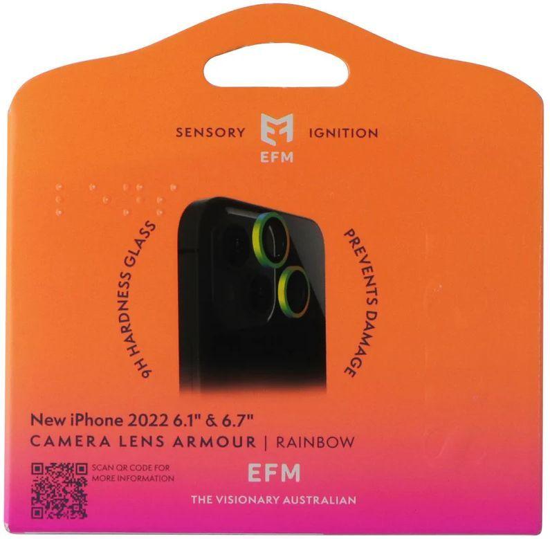 Renoverad EFM Camera Lens Armour for iPhone 14 / 14 Plus - Reebelo Sverige