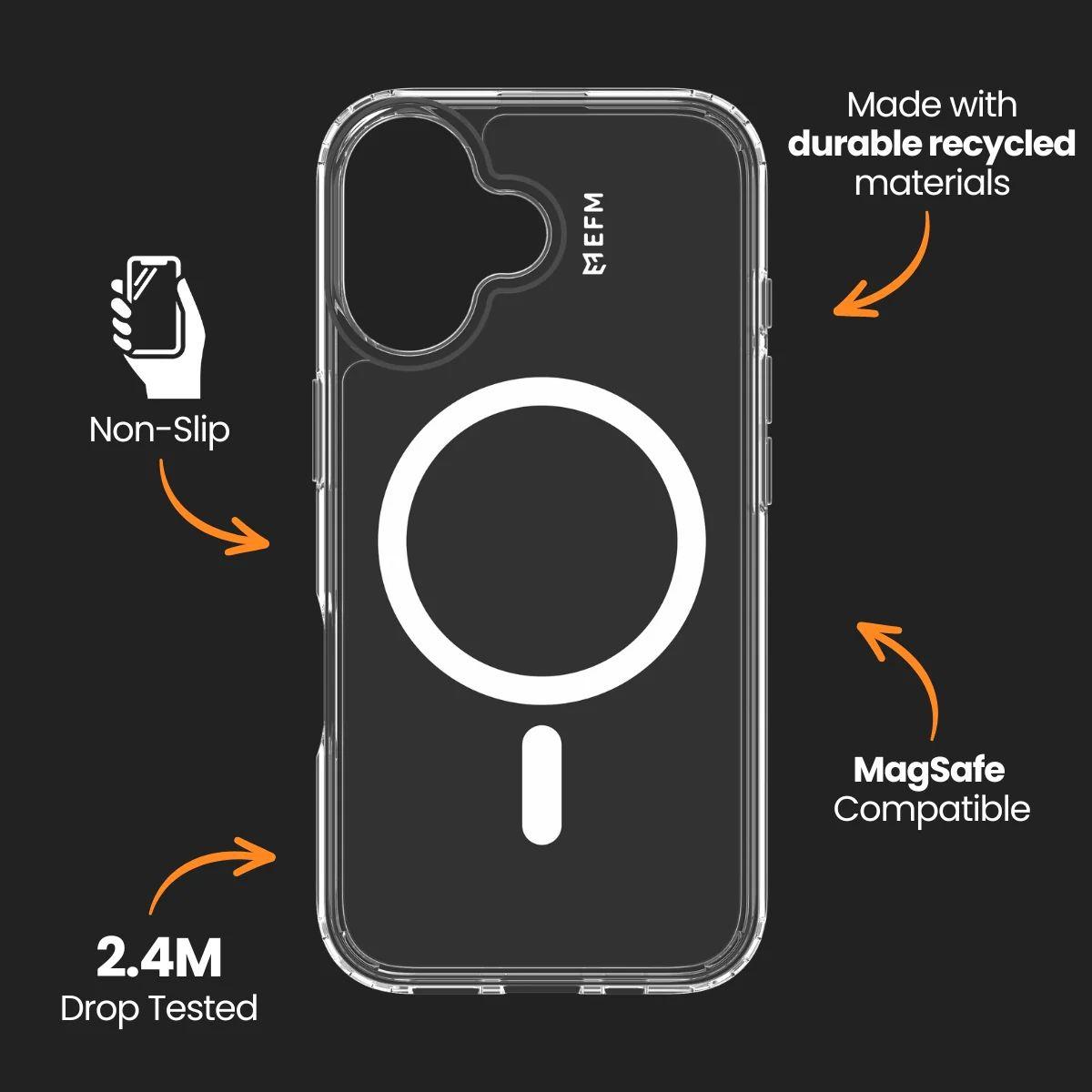 Renoverad EFM Zurich Phone Case for iPhone 16 Plus - Reebelo Sverige