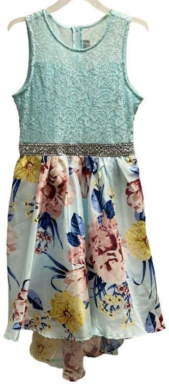 Renoverad Emily Rose Girl's Floral High Low Dress 12 - Reebelo Sverige