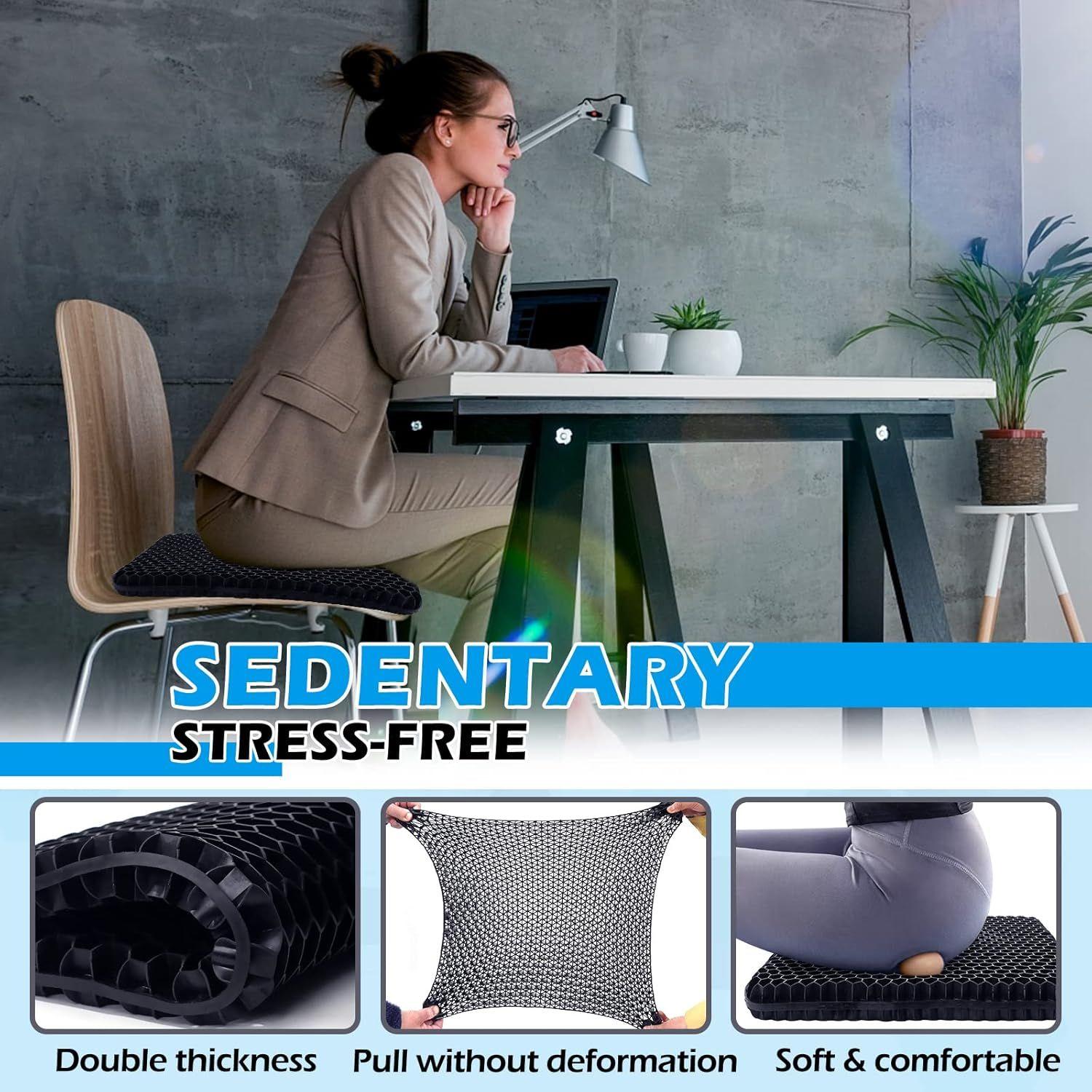 Renoverad Evnoste Gel Seat Cushion (L) - Reebelo Sverige
