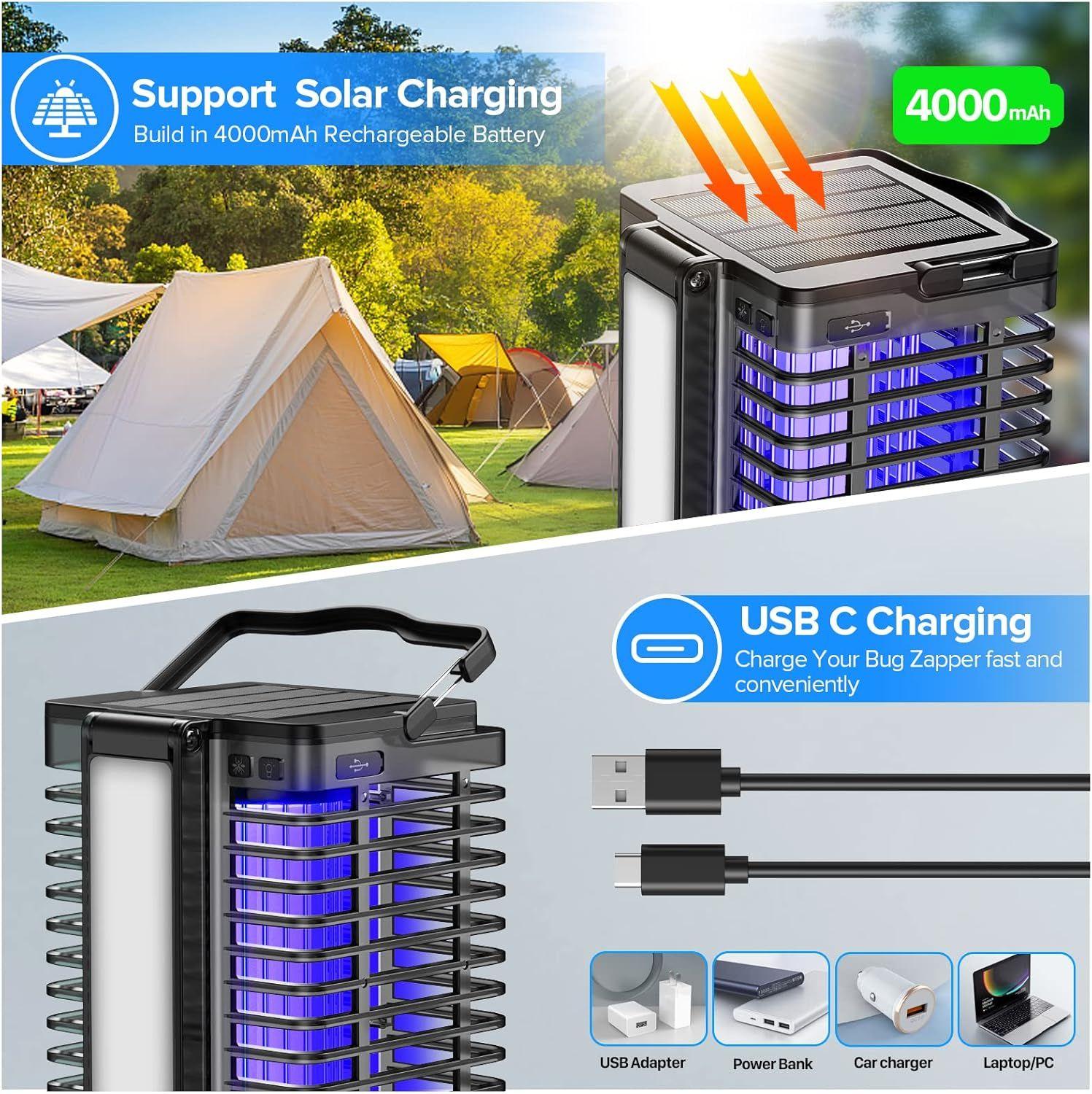 Renoverad Evolpol Wireless Solar Bug Zapper SOBZ-01 - Reebelo Sverige