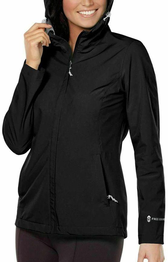 Renoverad Free Country Women's Waterproof Rain Jacket L - Reebelo Sverige