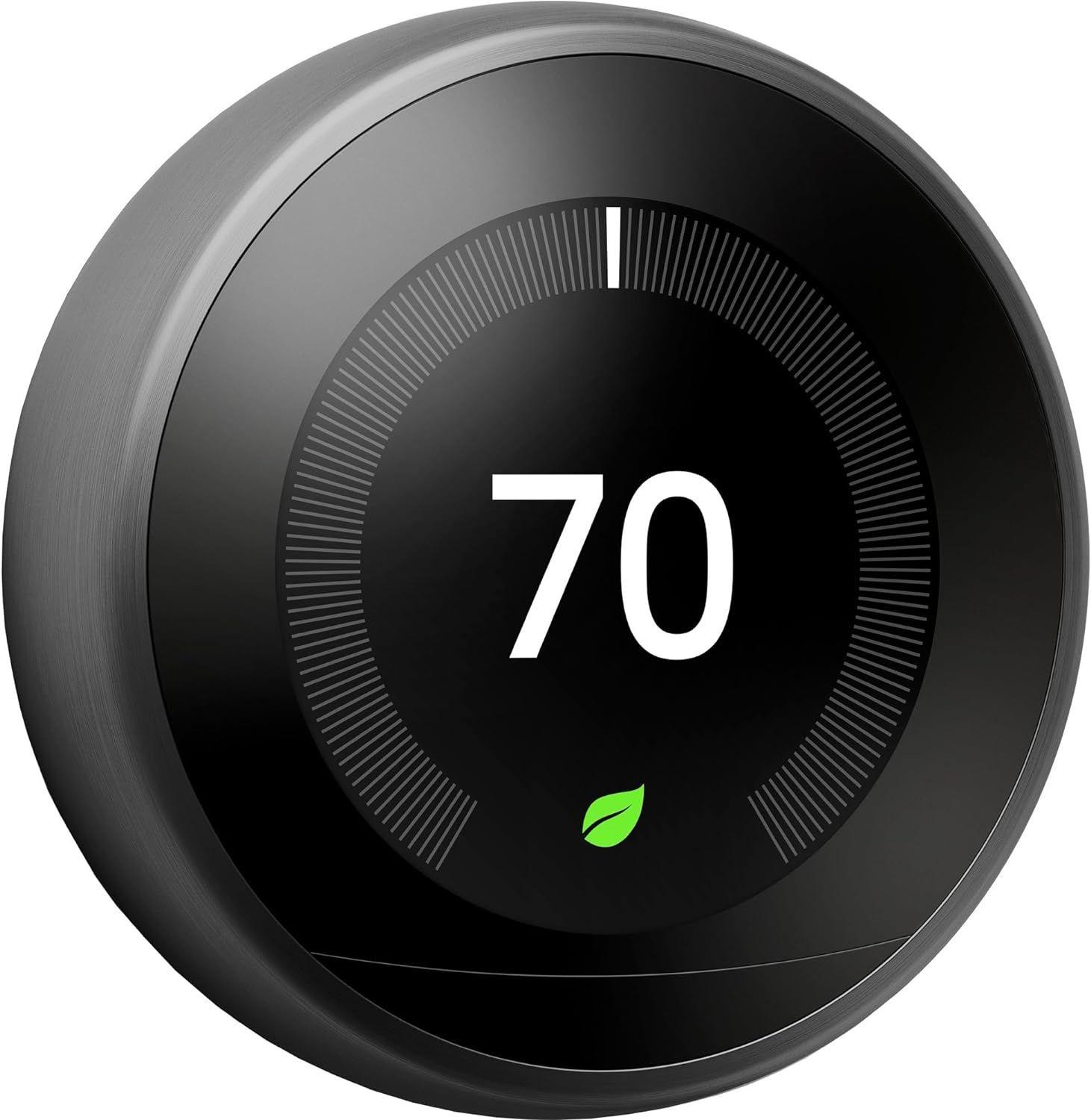 Renoverad Google Nest Learning Smart Wifi Thermostat (Gen 3) - Reebelo Sverige