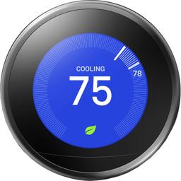 Renoverad Google Nest Learning Smart Wifi Thermostat (Gen 3) - Reebelo Sverige