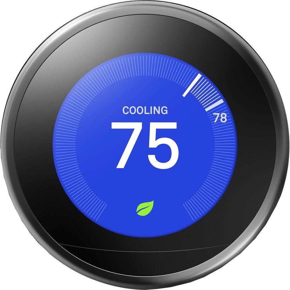 Renoverad Google Nest Learning Smart Wifi Thermostat (Gen 3) - Reebelo Sverige