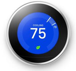 Renoverad Google Nest Learning Smart Wifi Thermostat (Gen 3) - Reebelo Sverige