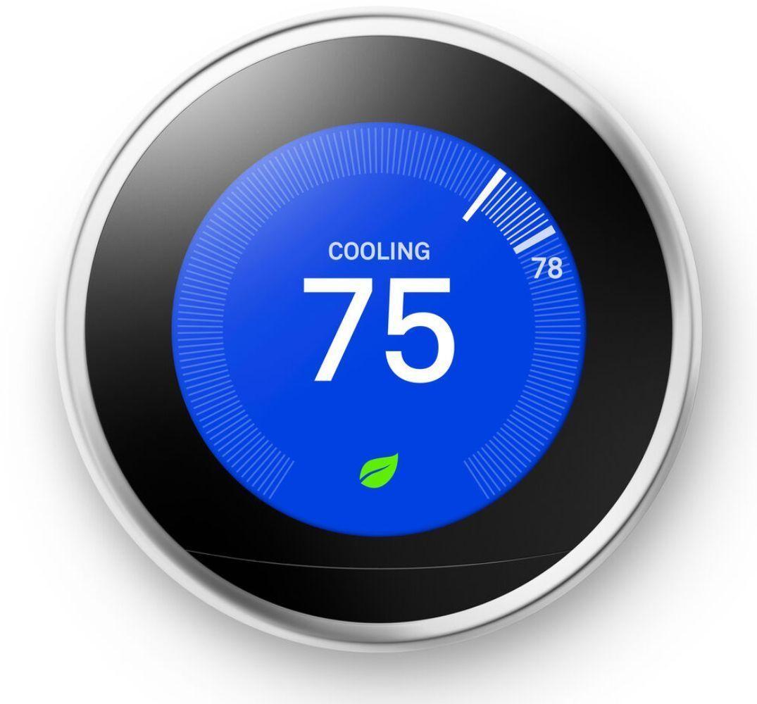 Renoverad Google Nest Learning Smart Wifi Thermostat (Gen 3) - Reebelo Sverige