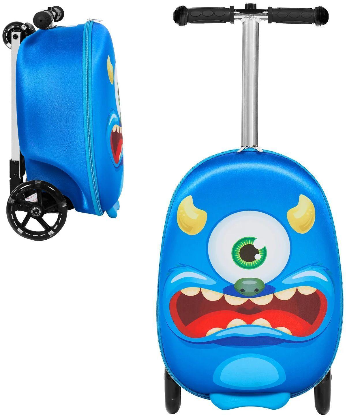 Renoverad GoPowerBike GoVoyage Kids 2-in-1 Luggage Scooter - Reebelo Sverige