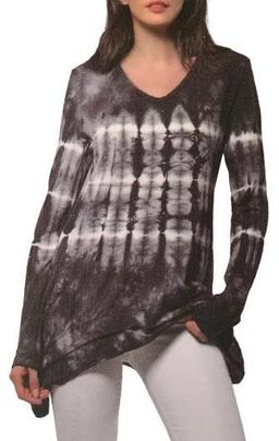 Renoverad GreenTea Women's Tie Dye Top XXL - Reebelo Sverige