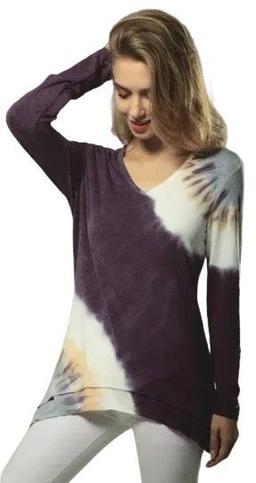Renoverad GreenTea Women's Tie Dye Top XXL - Reebelo Sverige