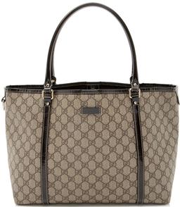 Renoverad Gucci GG Supreme Joy Medium Tote - Reebelo Sverige
