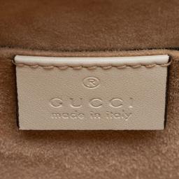 Renoverad Gucci Leather Animal Studs Sylvie Mini Satchel - Reebelo Sverige