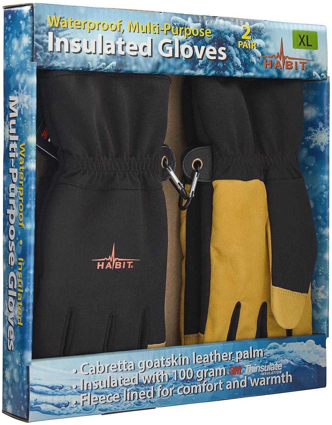 Renoverad Habit Waterproof Multi-Purpose Insulated Gloves XL - Reebelo Sverige