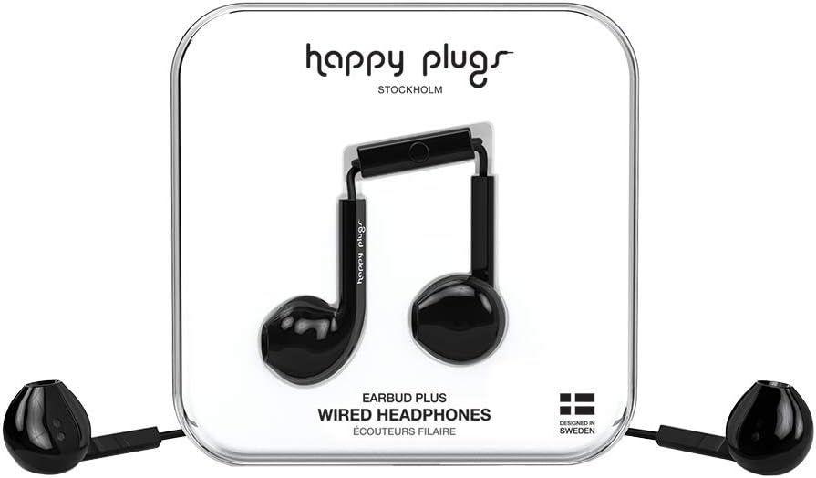 Renoverad Happy Plugs Earbud Plus In-Ear Headphones - Reebelo Sverige